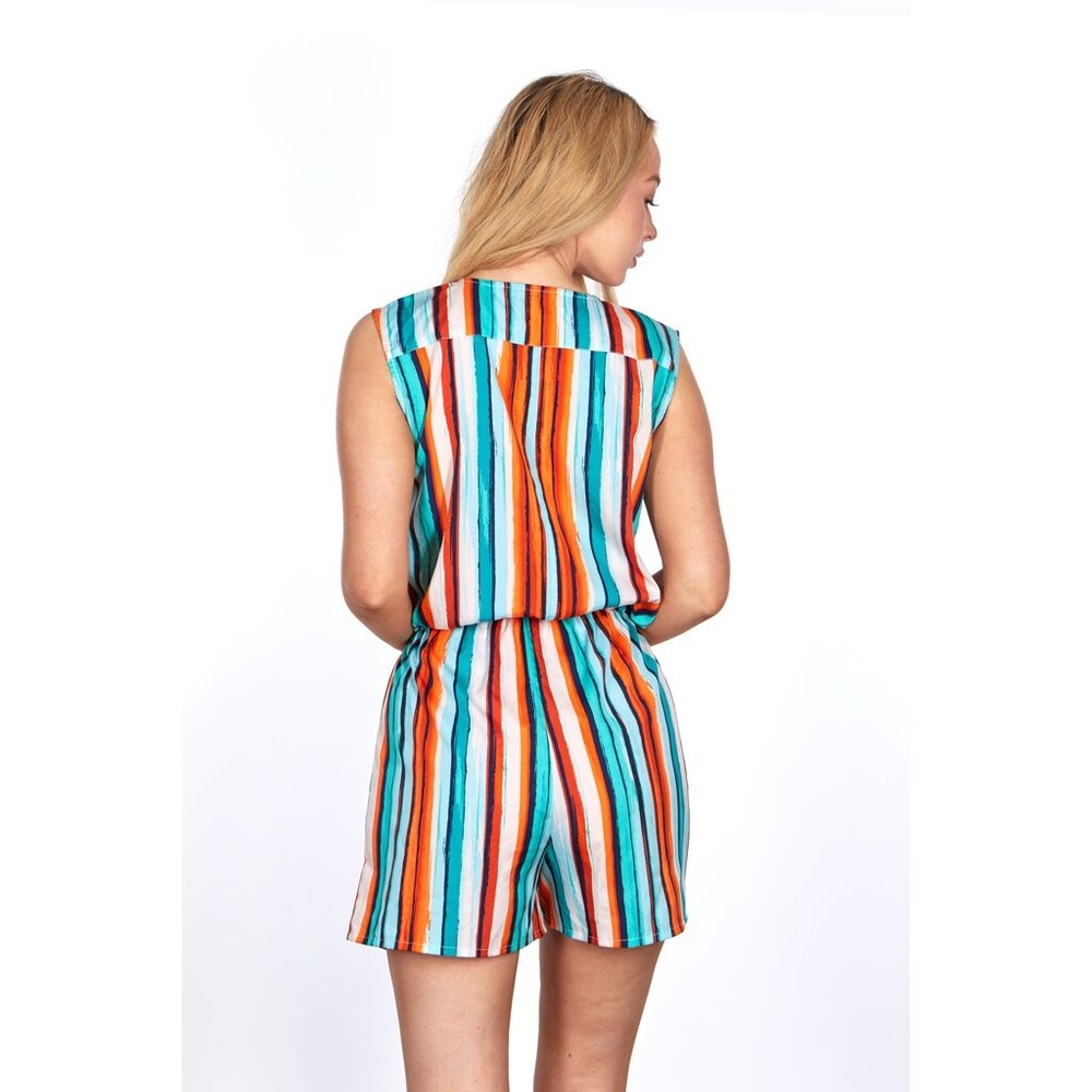 Go Coco Ruffle Front Romper - Picture 3 of 6
